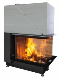 Стальная топка каминная Spartherm Premium A-U-70h, ø 250 mm